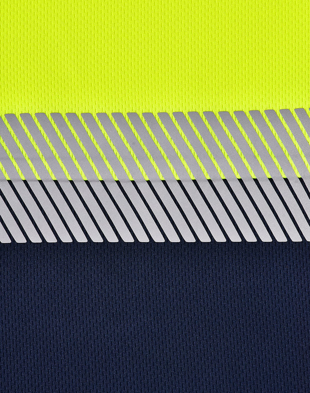 Unisex Cooldry Segmented Safety L/S Polo