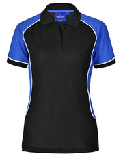 Ladies' TrueDry Tri-colour S/S Pique Polo