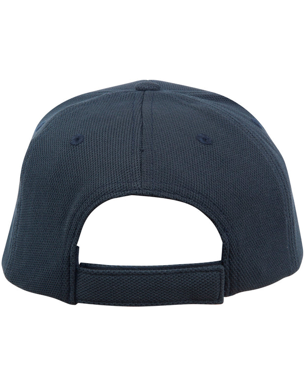 Pique mesh structured cap.