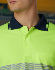 Unisex Cooldry Segmented Safety S/S Polo