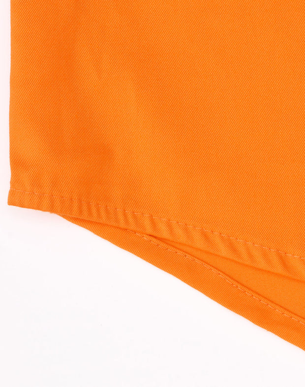 Hi Vis Cool-Breeze Closed Front L/S Shirt (Perforated Tape)