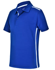 Kids' Ultra Dry Short Sleeve Contrast Polo