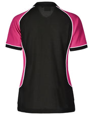 Ladies' TrueDry Tri-colour S/S Pique Polo