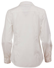 Ladies' Dobby Striped Taped L/S Shirt