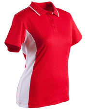 Ladies' TrueDry Contrast S/S Polo