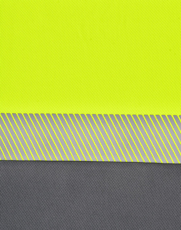 Unisex Cooldry Segmented Safety S/S Polo