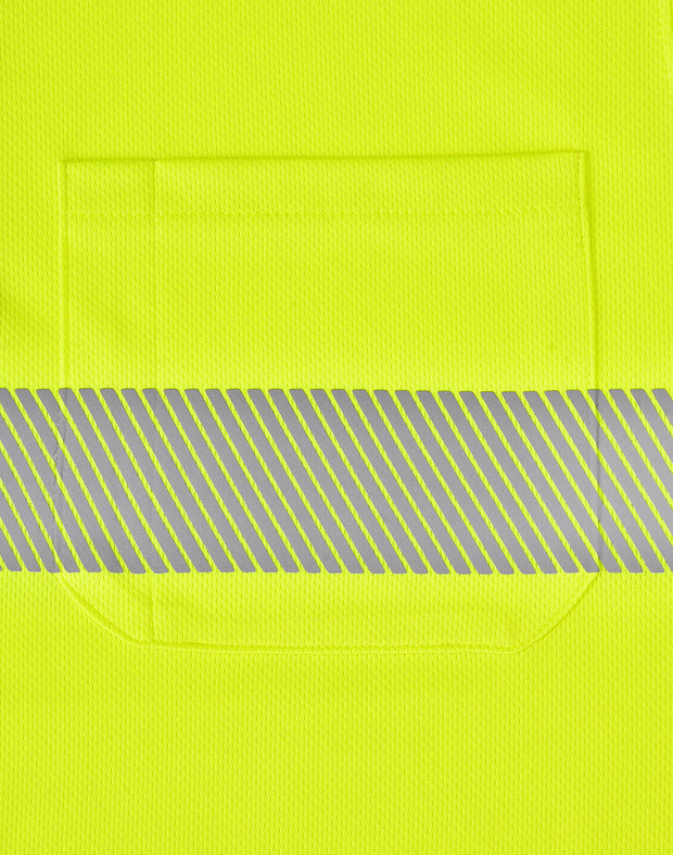 Unisex Cooldry Segmented Safety S/S Polo