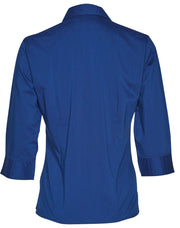 Ladies' 3/4 sleeve teflon shirt