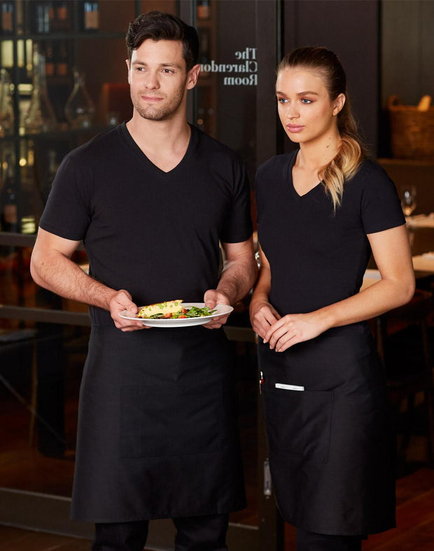 Short waist apron