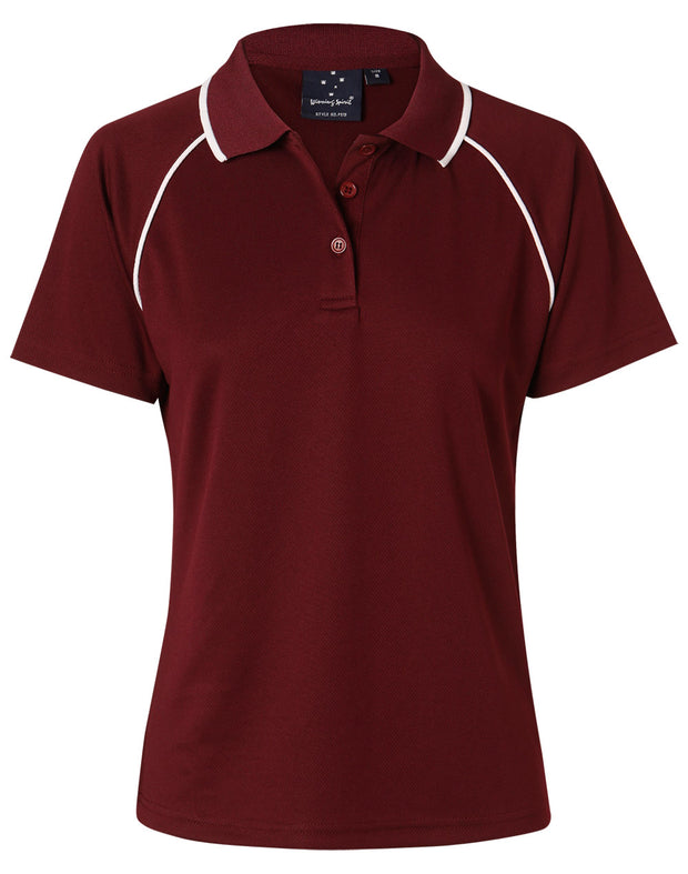ladies cooldry raglan S/S polo