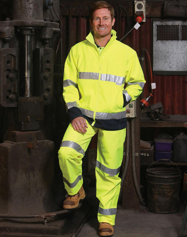 Hi-Vis 2-tone safety jacket 3M tape