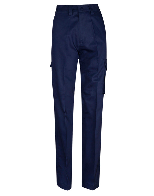 drill pant pocket on leg / long fit