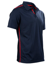 Men's rapid cool short sleeve contrast polo