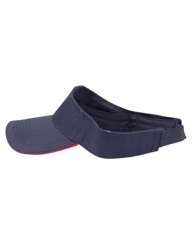 Polo twill visor