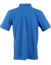 mens S/S pique polo