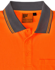 Unisex Cooldry Segmented Safety S/S Polo