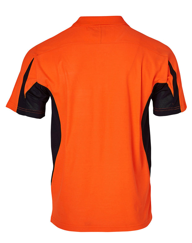 mens truedry S/S safety polo