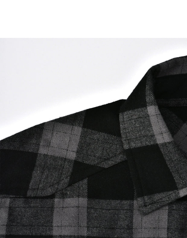 Unisex Flannel Plaid Shirt