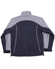 Reversible jacket contrast colors