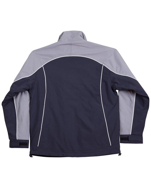 Reversible jacket contrast colors