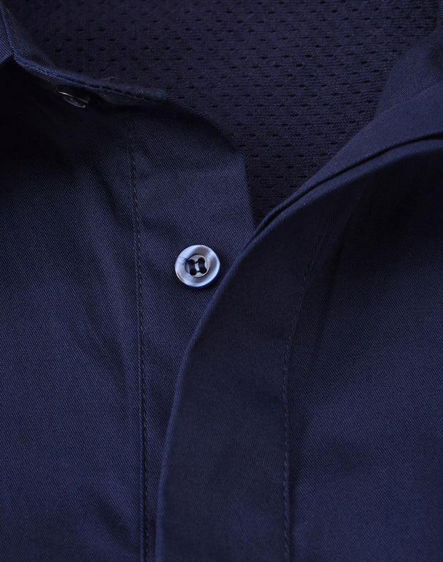 Cool-Breeze Closed Front L/S Work Shirt