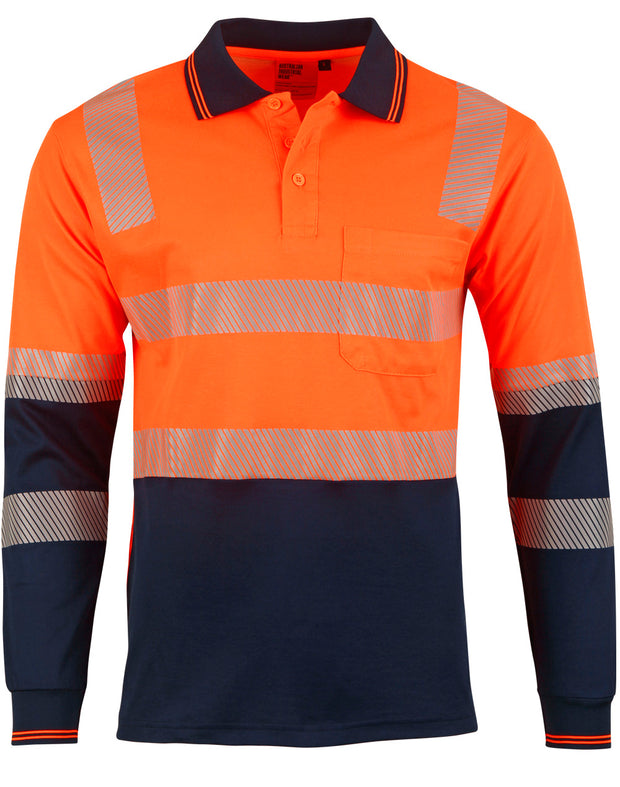 Biomotion Segmented Truedry L/S Safety Polo
