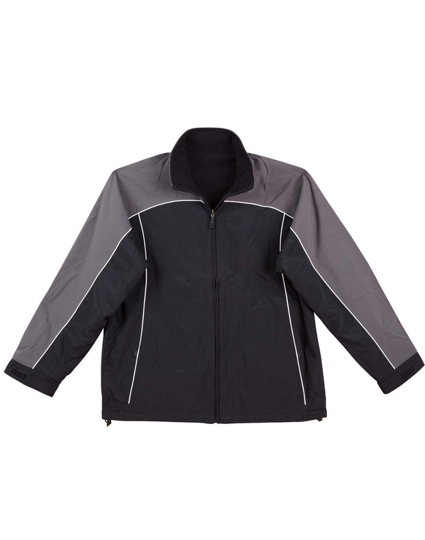 Reversible jacket contrast colors