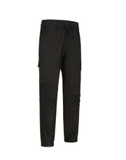 Unisex Cotton Stretch Drill Cuffed Work Pants