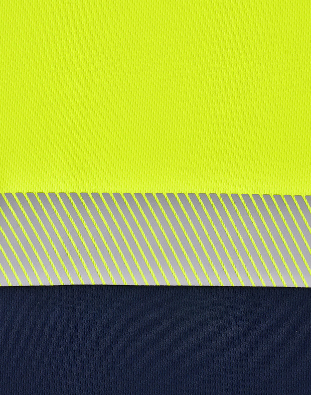 Unisex Cooldry Segmented Safety S/S Polo
