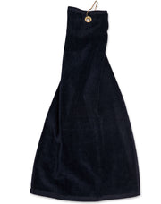 Golf towel eyelet hook 38 x 65 cm
