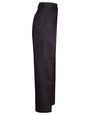 Men's Cotton Drill Pre-shrunk Cargo Pants With Knee Pads