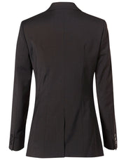 Women's Stretch Wool Blend Mid Length Jacket