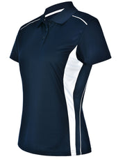 Ladies' Cooldry S/S Contrast Interlock Polo