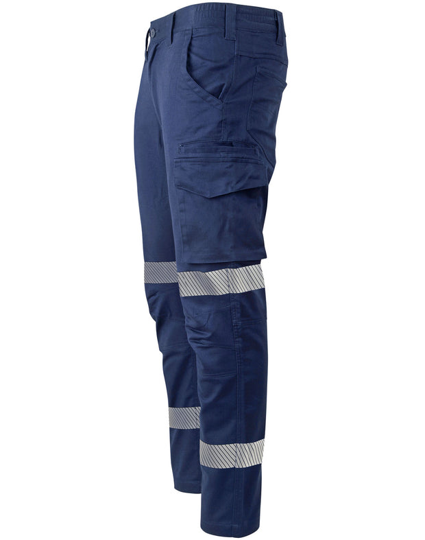Unisex Cotton Stretch Ripstop Segmented Work Pants
