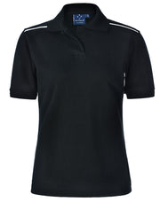 ladies' pure cotton contrast piping