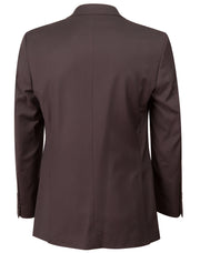 Men's Two Buttons Jacket in Wool Stretch