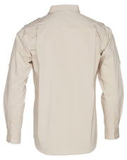 Men's Long Sleeve Military Shirt