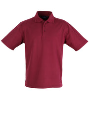 Unisex poly/cotton pique S/L