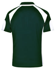 Men's Cooldry Contrast Polo With Sleeve Panel