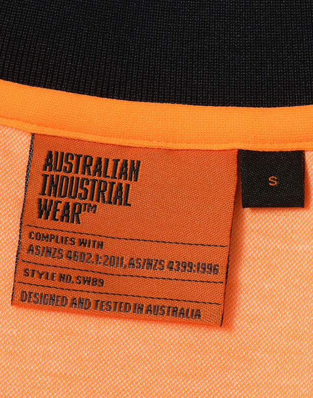Hi-Vis Sustainable Cool-Breeze Truedry Safety S/S Polo