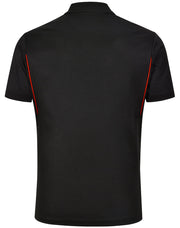 Men's Sustainable Poly/Cotton Contrast S/S Polo