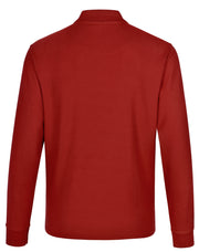 Adults' 240gsm Poly/Cotton Pique L/S Polo