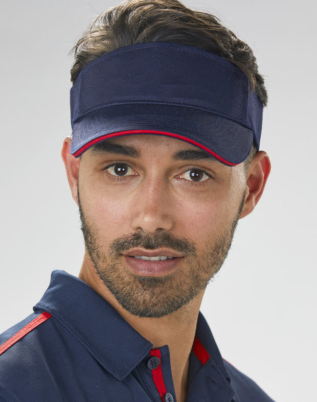 Polo twill visor