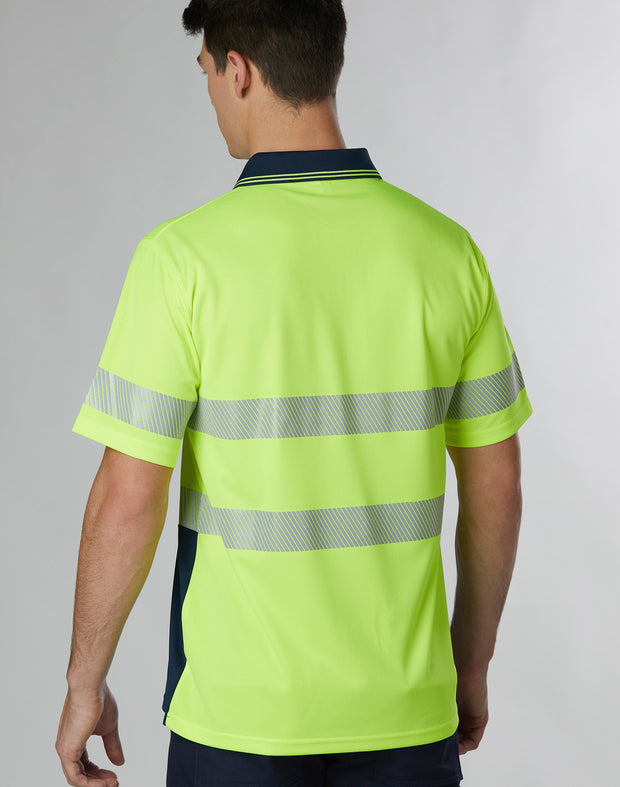 Unisex Cooldry Segmented Safety S/S Polo