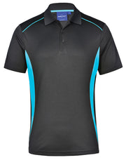 Men's Cooldry S/S Contrast Interlock Polo
