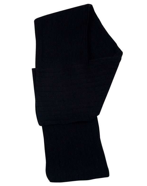 Cable Knit Scarf (Acrylic knit with cable row feature)