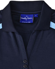 Ladies' Sustainable Poly/Cotton Contrast S/S Polo