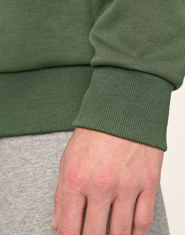 Unisex Airlayered CVC Crew Neck Sweater