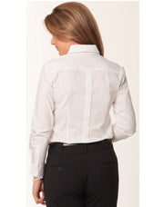 Women's Stretch Tuck Front Long Sleeve Shirt