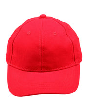 Kids brushed cotton cap